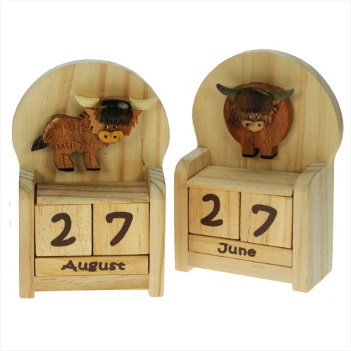 5209-HC : Calendars - Highland Cow (Pack Size 12) Price Breaks Available